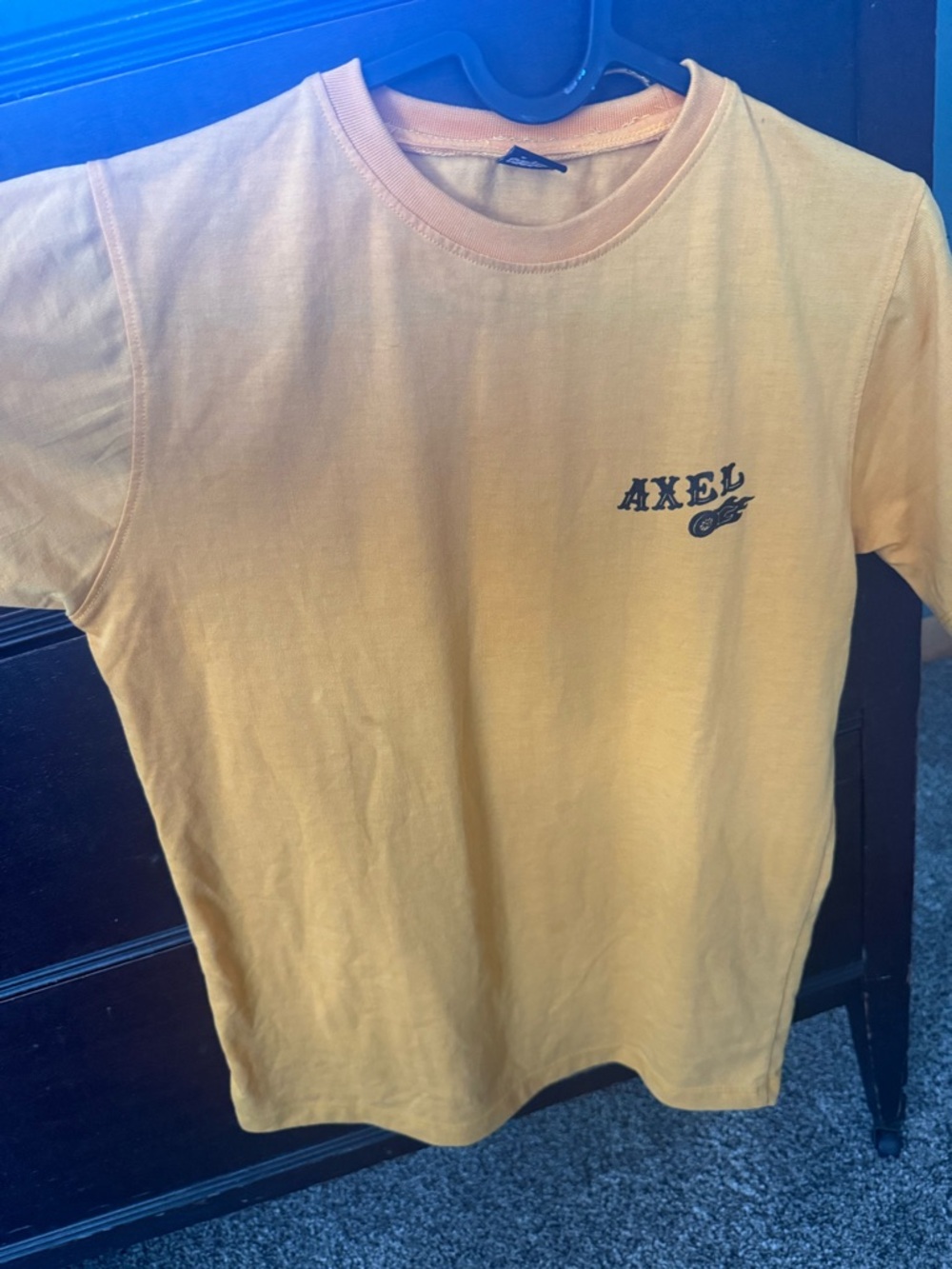 Axel Yellow Short Sleeve Tee - Axel